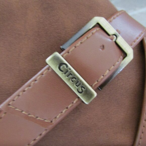 NEW SAM EDELMAN CIRCUS COGNAC TALL BOOTS WOMENS  ZIP SIDE - Picture 10 of 11